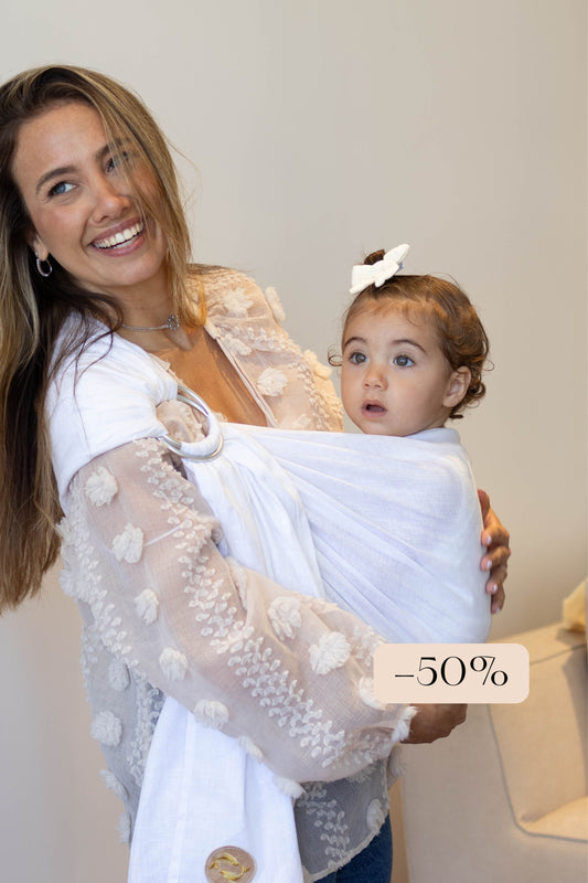 Lulu Sand White - מנשא טבעות לולו סאנד לבן