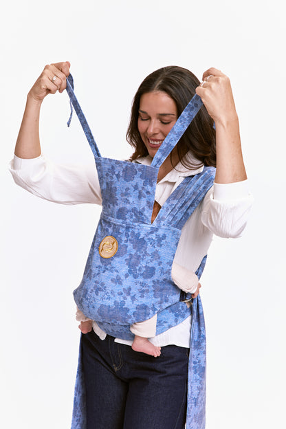 מנשא לולו אושן ג'ינס פרחוני - Lulu Ocean Floral Jeans