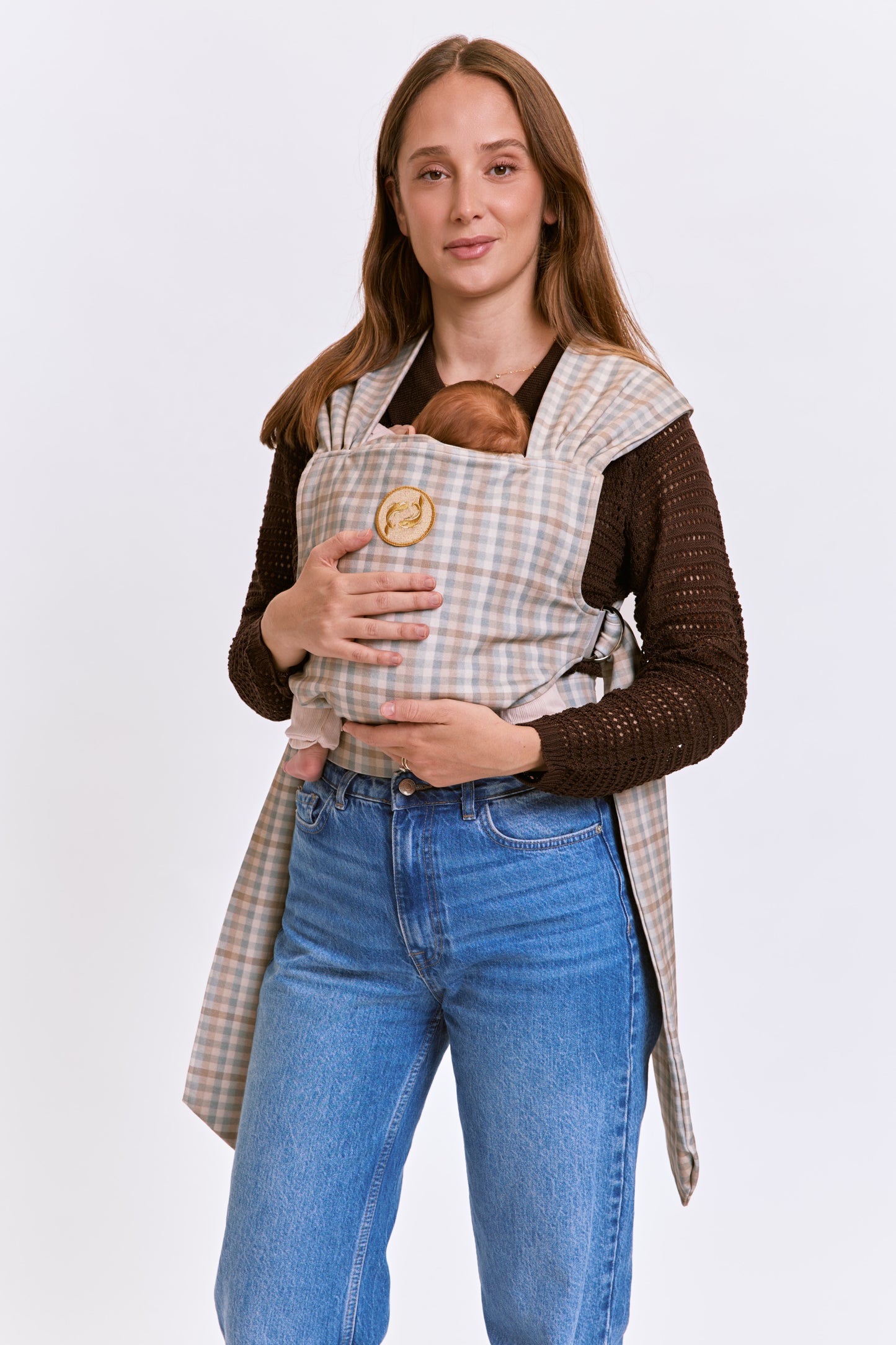 מנשא לולו אושן משבצות לונדון -Lulu Ocean London Check