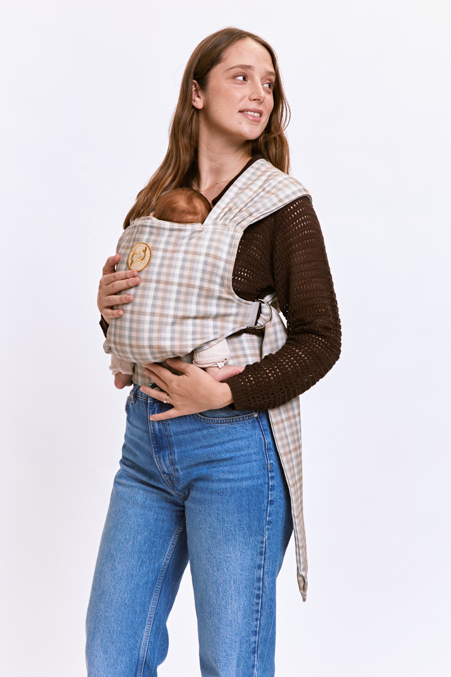 מנשא לולו אושן משבצות לונדון -Lulu Ocean London Check