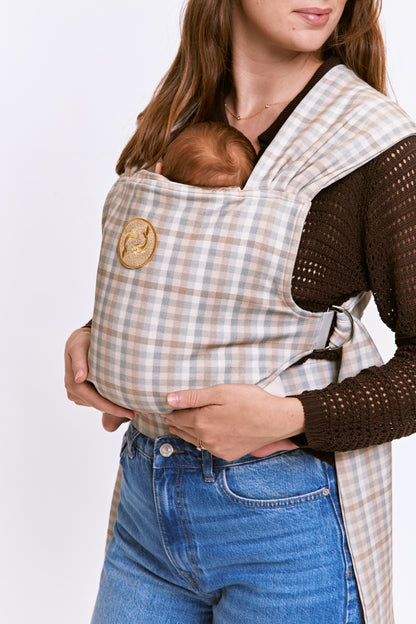 מנשא לולו אושן משבצות לונדון -Lulu Ocean London Check