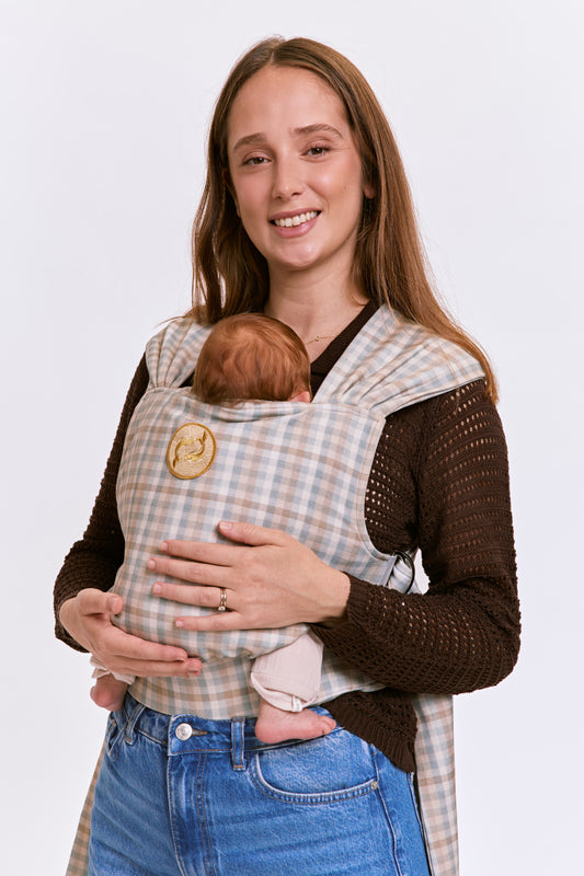 מנשא לולו אושן משבצות לונדון -Lulu Ocean London Check