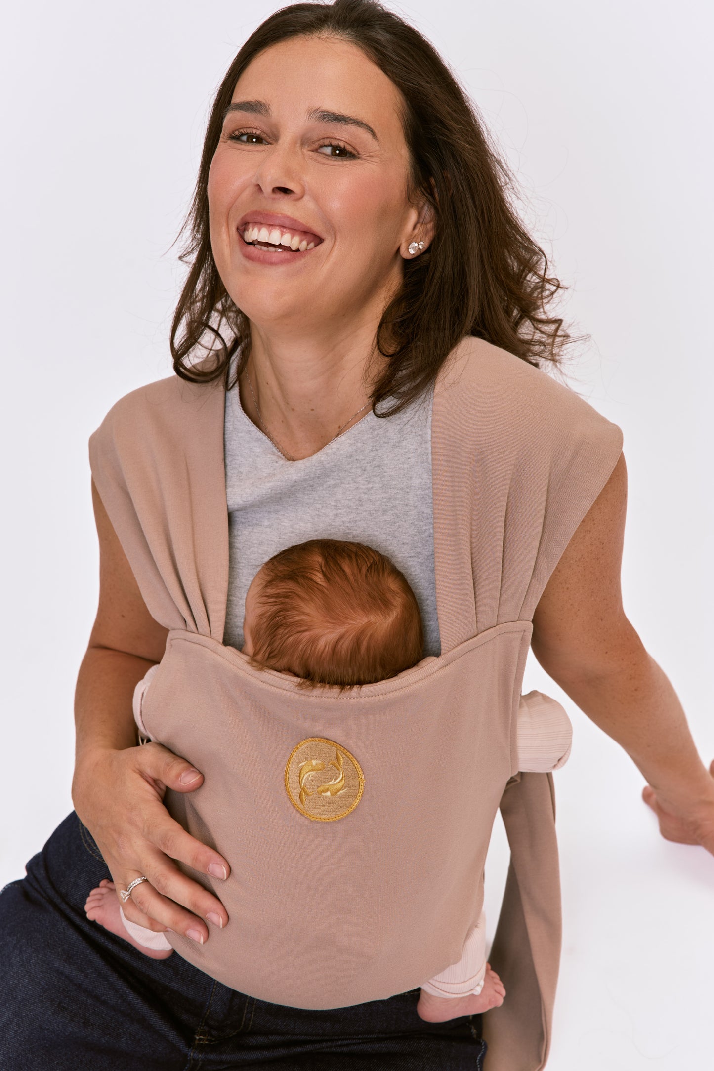 מנשא לולו אושן בג' קלאסי - Lulu Ocean Classic Beige